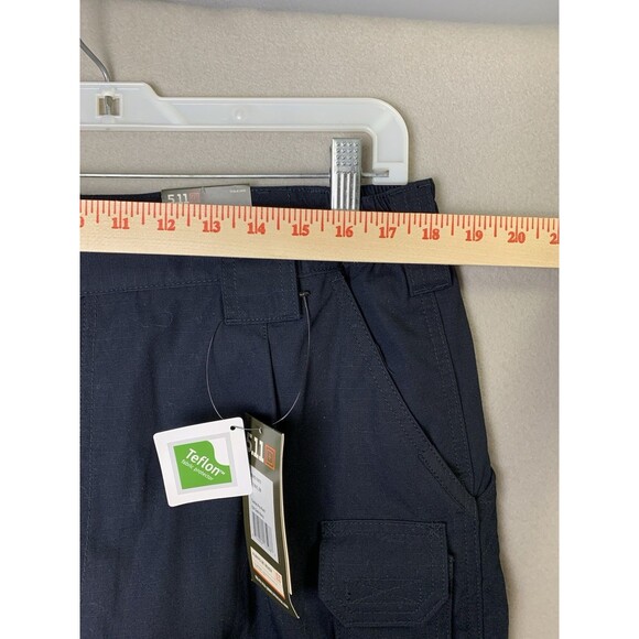 5.11 Tactical Taclite Pro Cargo Pants Size 38x30 Blue Ripstop Military Teflon - Picture 11 of 11